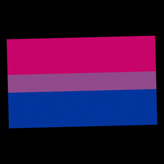 Reflective Bisexual Pride Flag Decal for Cars, Laptops, and Windows – LGBT Support Sticker – Weatherproof, Vibrant, Easy to Apply