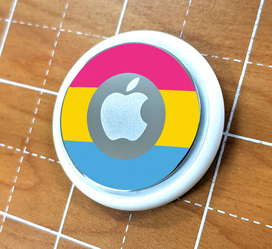Skin for Airtag Pansexual Pride Flag LGBTQ+ Pan Sexual Pride Flag - Vibrant color vinyl decal