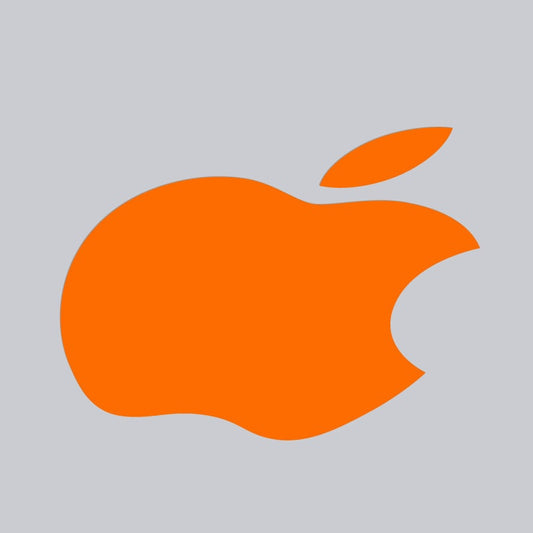 Orange iPhone Apple Color Changer Decal - Vinyl Decal Sticker Phone