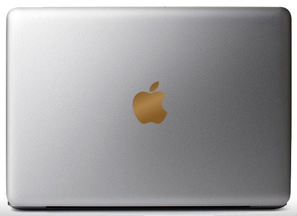 Bronze Macbook Apple Color Changer Decal - Opaque Vinyl Decal Sticker for All Macbook Models