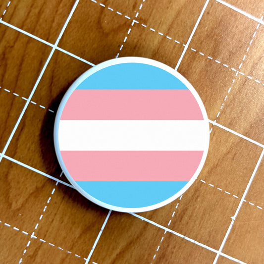 Skin for Airtag Transgender Pride Flag LGBTQ Trans Pride Flag - Vibrant color vinyl decal