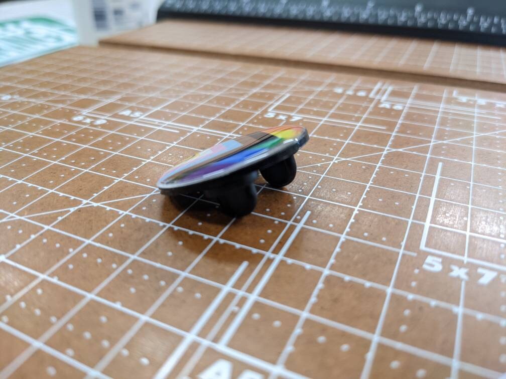 Intersex Inclusive Progress Pride Flag LGBTQ POC Transgender Flag Pin - Lapel or Fabric Pin
