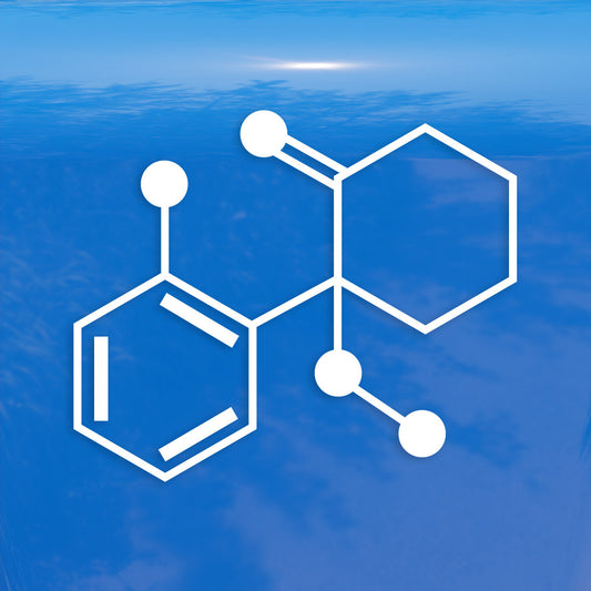 Ketamine Chemical Compound Skeletal Formula Vinyl Decal for Mirrors Glass Metal and more!