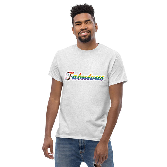 Fabulous Calligraphy Progress Pride Flag LGBTQ POC Transgender Flag - Unisex classic T Shirt