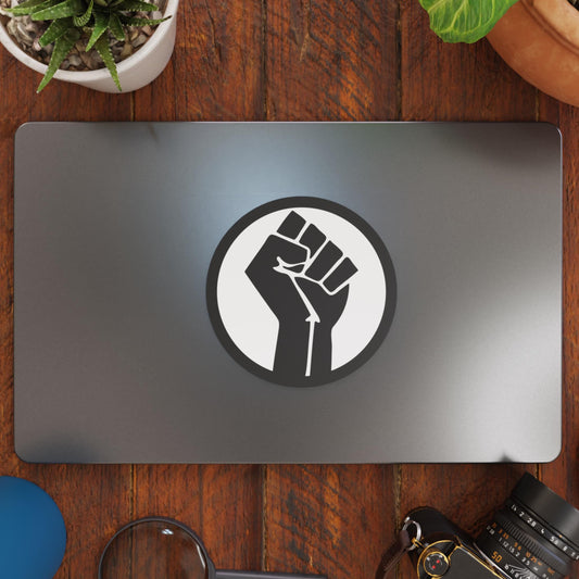 Resist Fist Circle – Vibrant Color Vinyl Decal Sticker for Cars, Laptops, Windows – Durable, Weatherproof, Easy to Apply