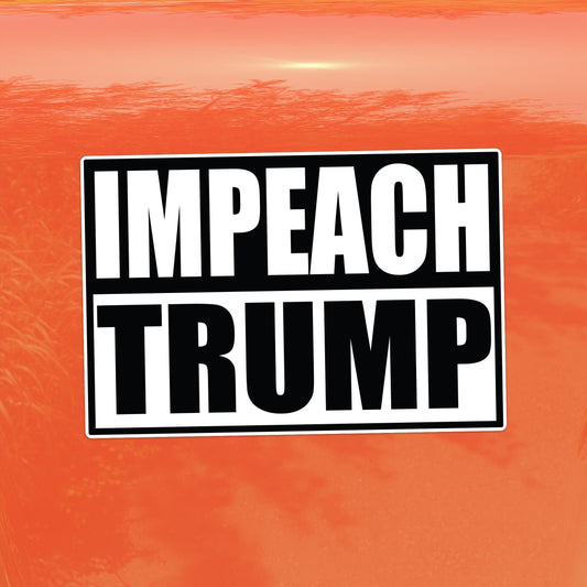 Impeach Trump – Anti-Fascist Activist Vinyl Sticker for Cars, Laptops, and Windows
