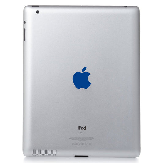 Blue Vinyl Decal Apple Cover - Color Changer - Sized for Ipad