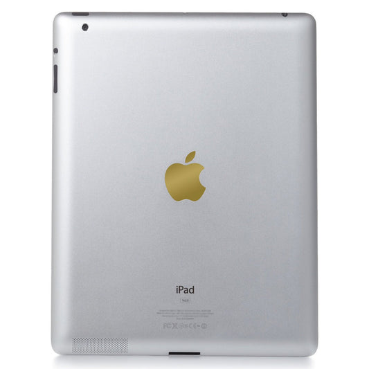 Gold Vinyl Decal Apple Cover - Color Changer - Sized for Ipad