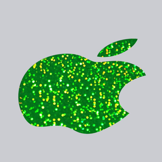 Green Glitter iPhone Apple Color Changer Decal - Vinyl Decal Sticker Phone