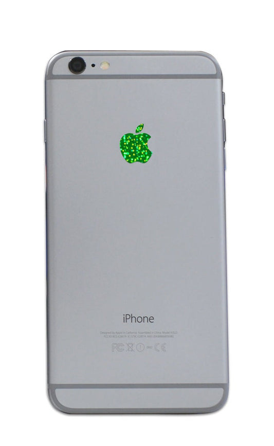 Green Glitter iPhone Apple Color Changer Decal - Vinyl Decal Sticker Phone