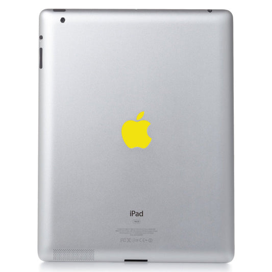 Yellow Vinyl Decal Apple Cover - Color Changer - Sized for Ipad