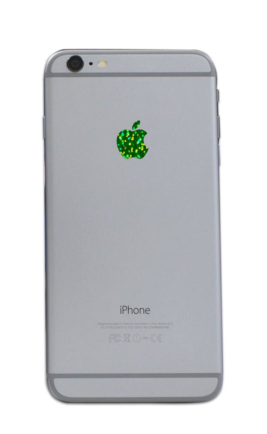 Dark Green Glitter iPhone Apple Color Changer Decal - Vinyl Decal Sticker Phone