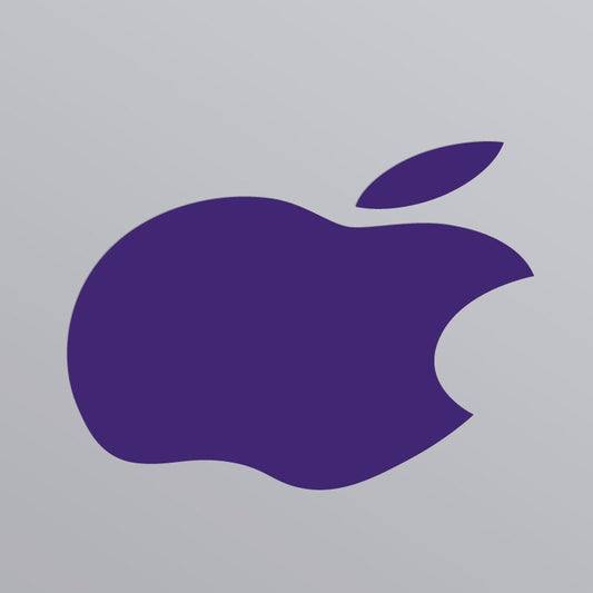 Purple iPhone Apple Color Changer Decal - Vinyl Decal Sticker Phone