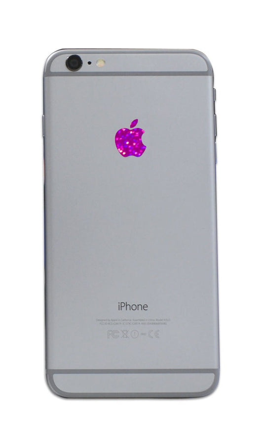 Purple Glitter iPhone Apple Color Changer Decal - Vinyl Decal Sticker Phone