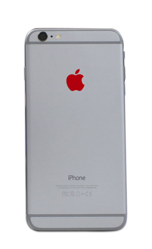 Red iPhone Apple Color Changer Decal - Vinyl Decal Sticker Phone