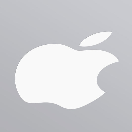 White iPhone Apple Color Changer Decal - Vinyl Decal Sticker Phone