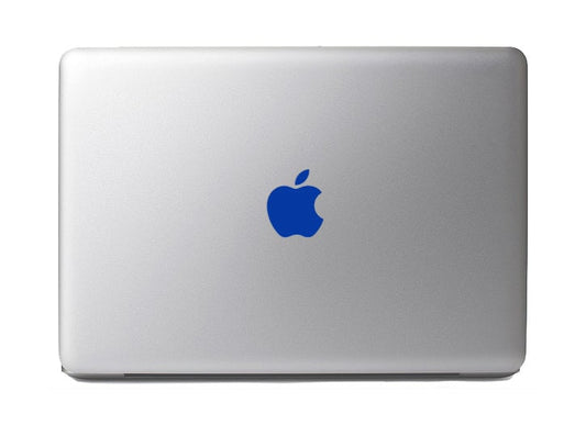 Blue Macbook Apple Color Changer Decal - Translucent Vinyl Decal Sticker for All Macbook Models
