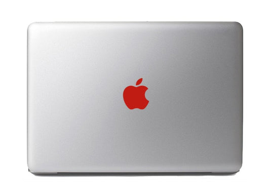 Red Macbook Apple Color Changer Decal - Translucent Vinyl Decal Sticker for All Macbook Models