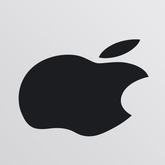 Black Macbook Apple Color Changer Decal - Opaque Vinyl Decal Sticker for All Macbook Models