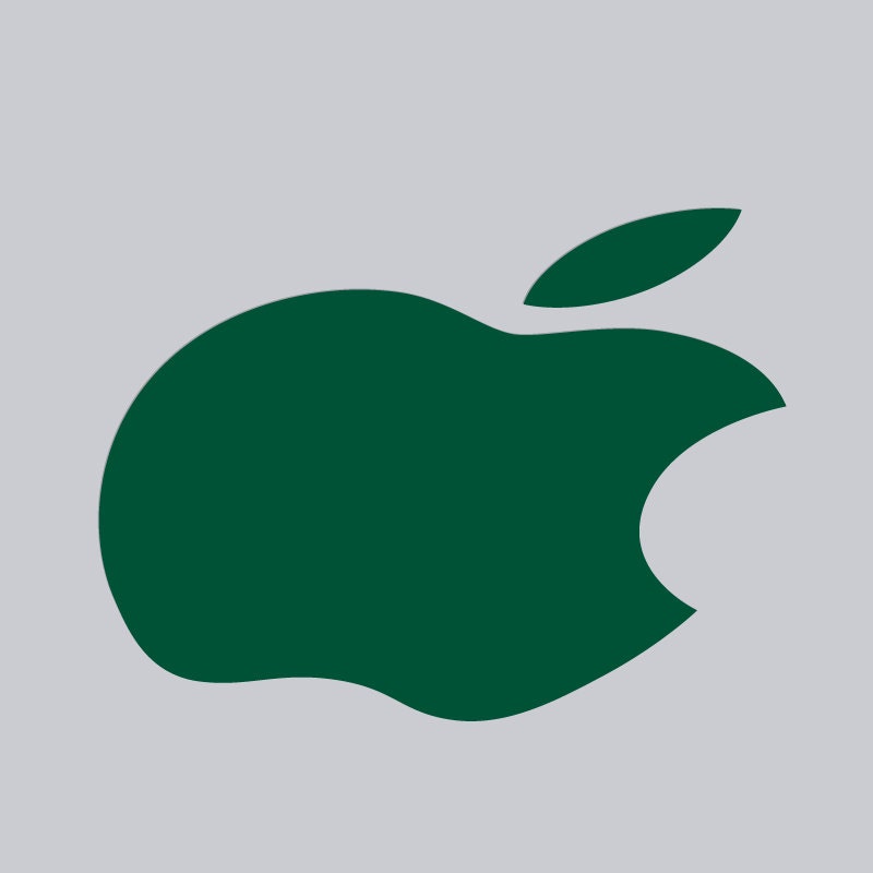Forest Green Macbook Apple Color Changer Decal - Opaque Vinyl Decal Sticker for All Macbook Models