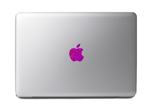 Purple Glitter Macbook Apple Color Changer Decal - Opaque Vinyl Decal Sticker for All Macbook Models